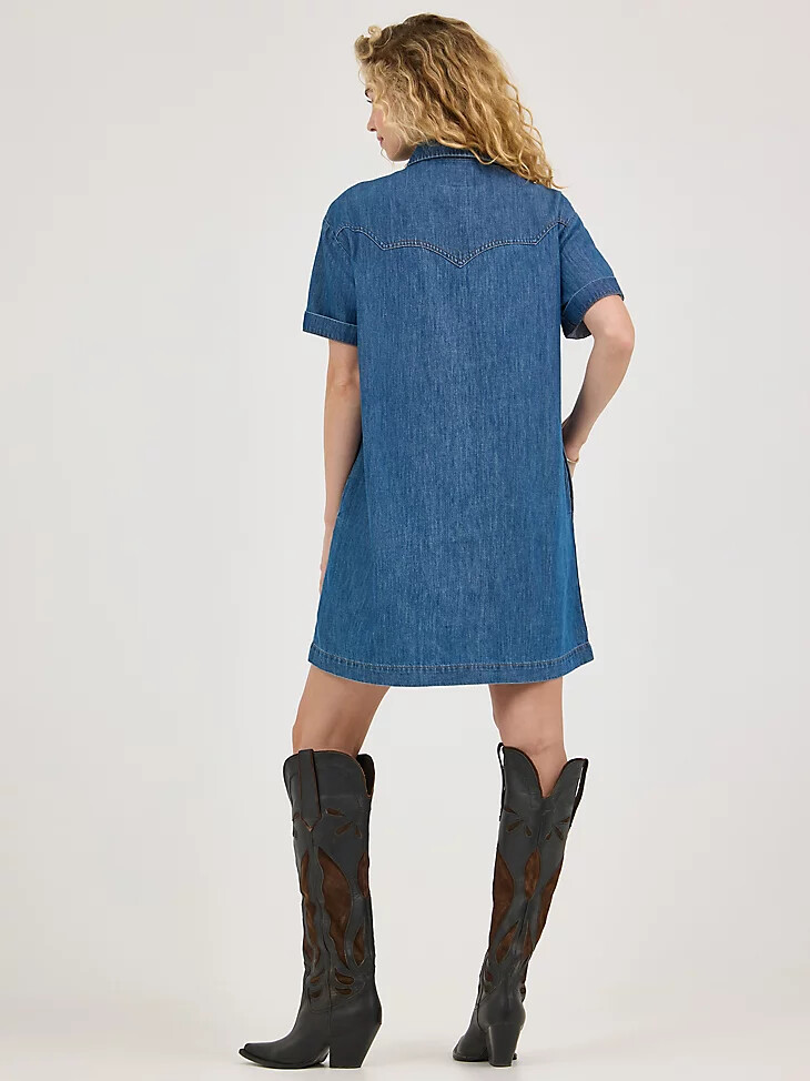 damen-jeanskleid „kastig carolina