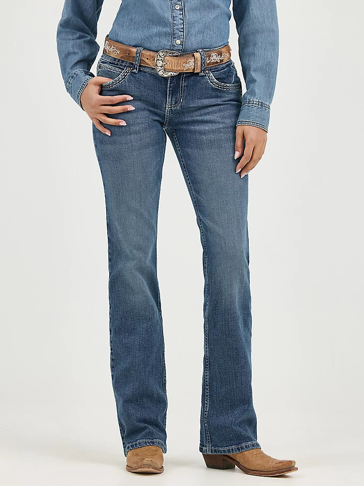 wrangler retro sadie bootcut jeans für damen tiffany
