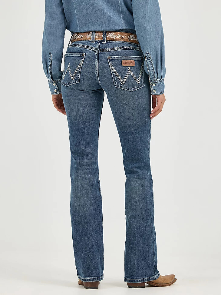 wrangler retro sadie bootcut jeans für damen tiffany