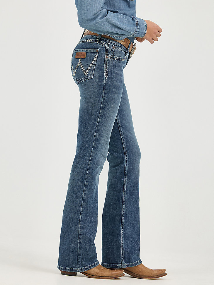 wrangler retro sadie bootcut jeans für damen tiffany