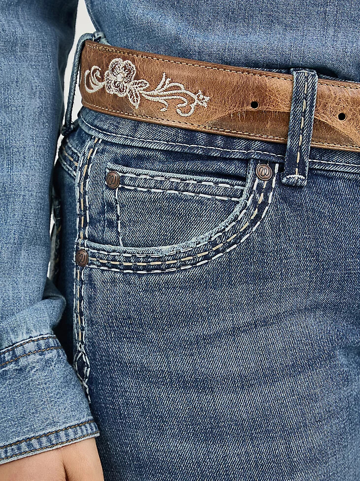wrangler retro sadie bootcut jeans für damen tiffany