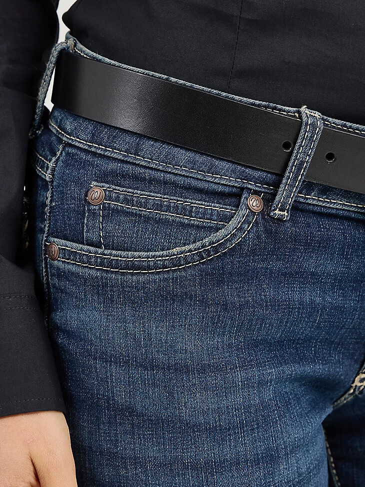 wrangler retro mae wide leg hose für damen jeans samantha
