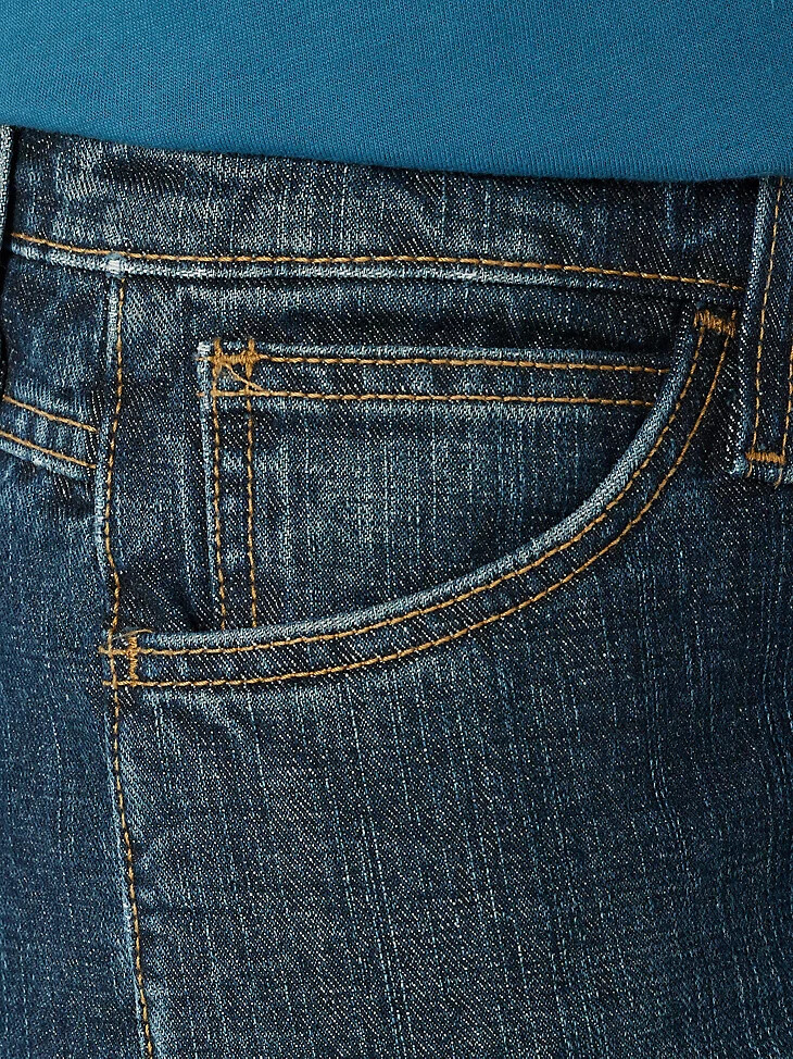 wrangler fr flame-resistant bootcut jeans für damen crosshatch