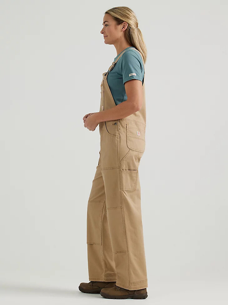 damen wrangler riggs workwear relaxed work overall tigers eye