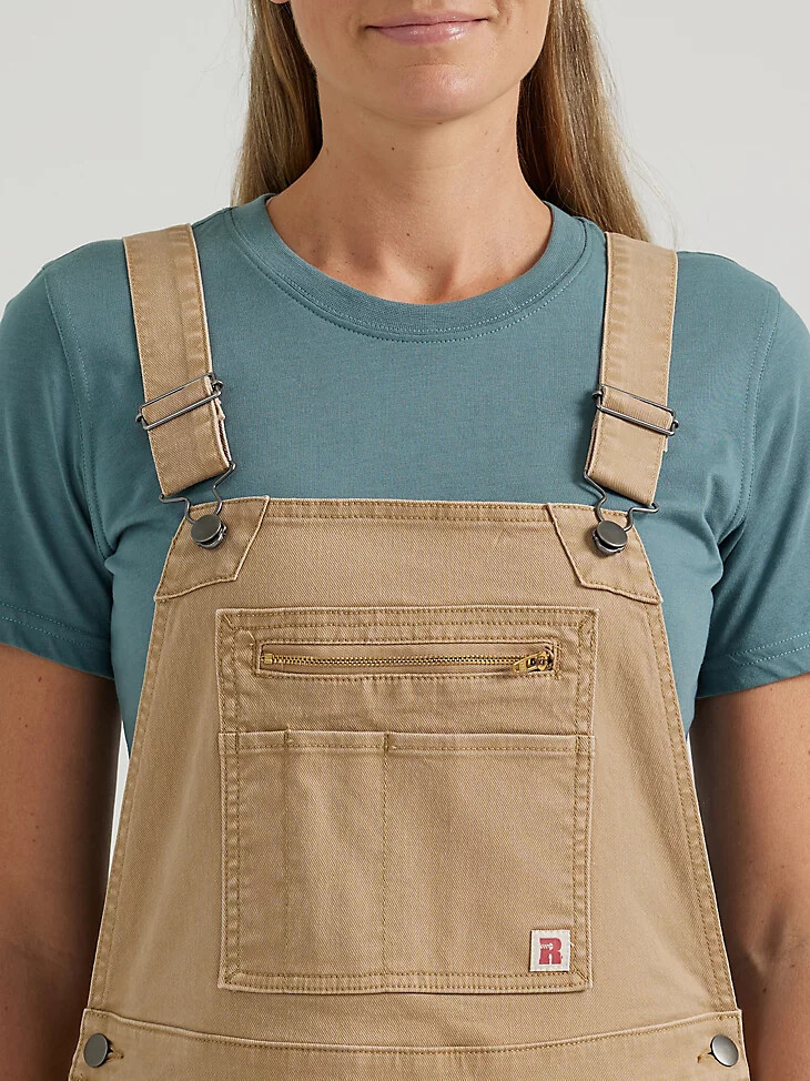 damen wrangler riggs workwear relaxed work overall tigers eye