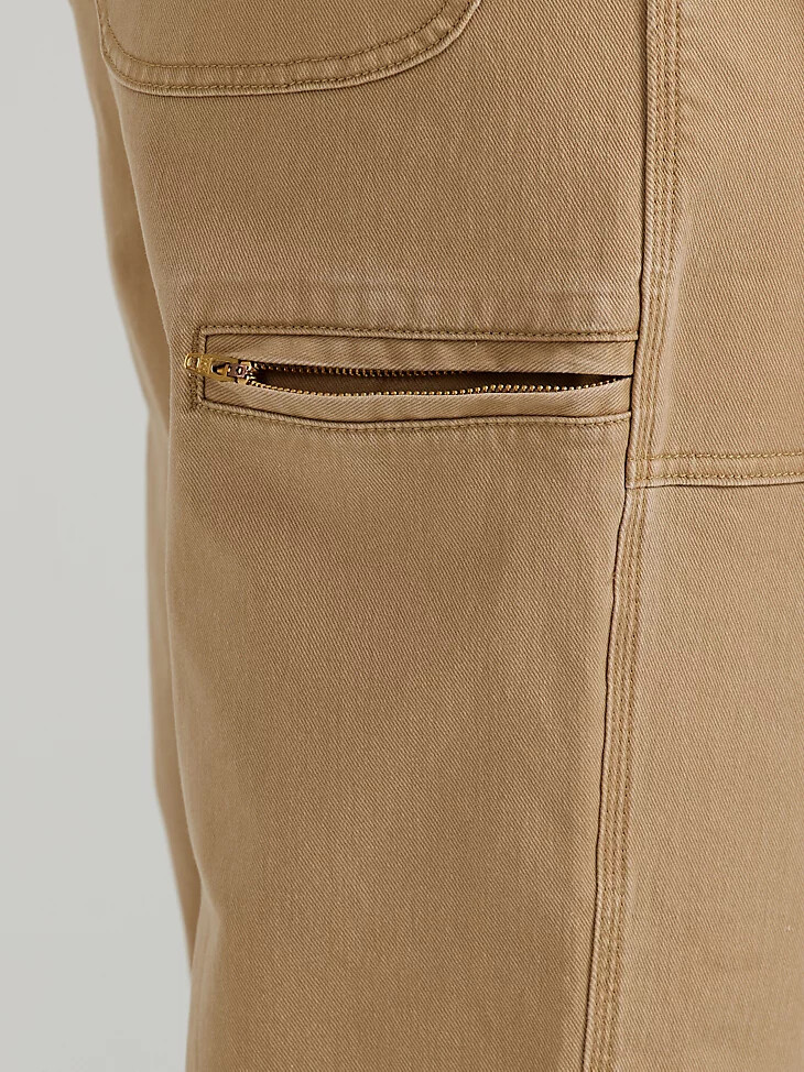 damen wrangler riggs workwear relaxed work overall tigers eye
