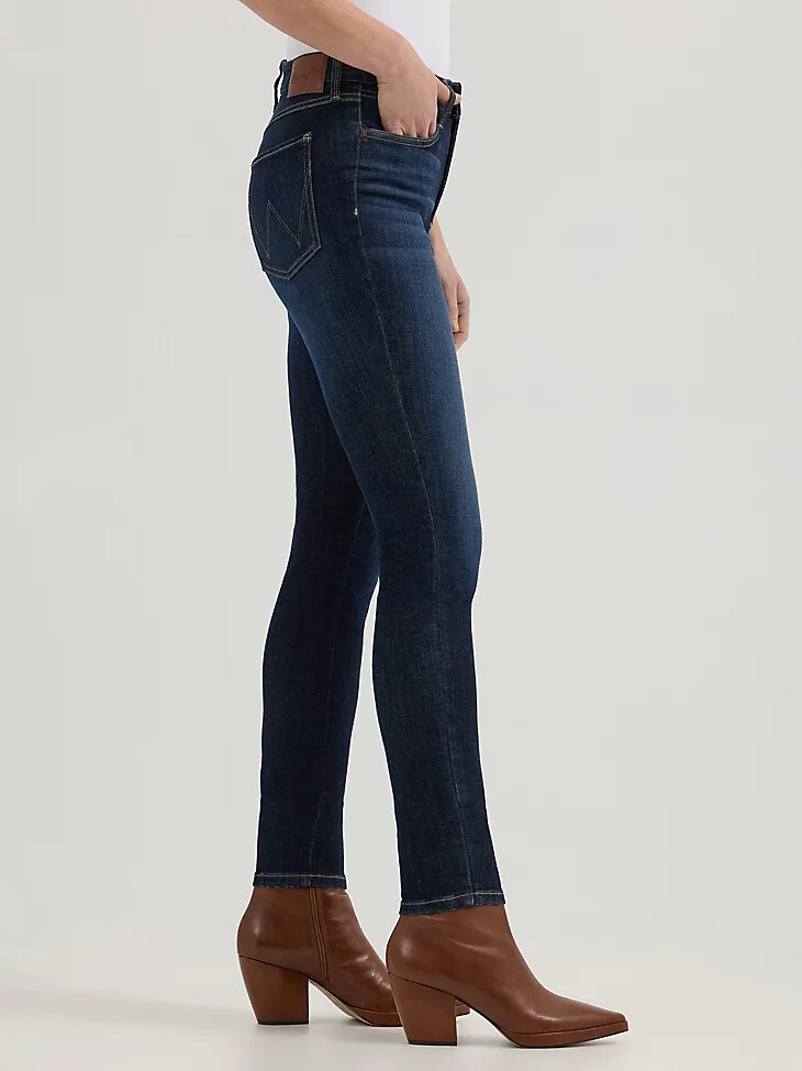 wrangler bespoke high rise skinny jeans rae für damen