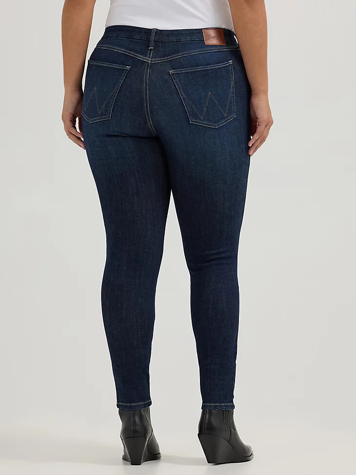 wrangler bespoke high rise skinny jeans rae für damen