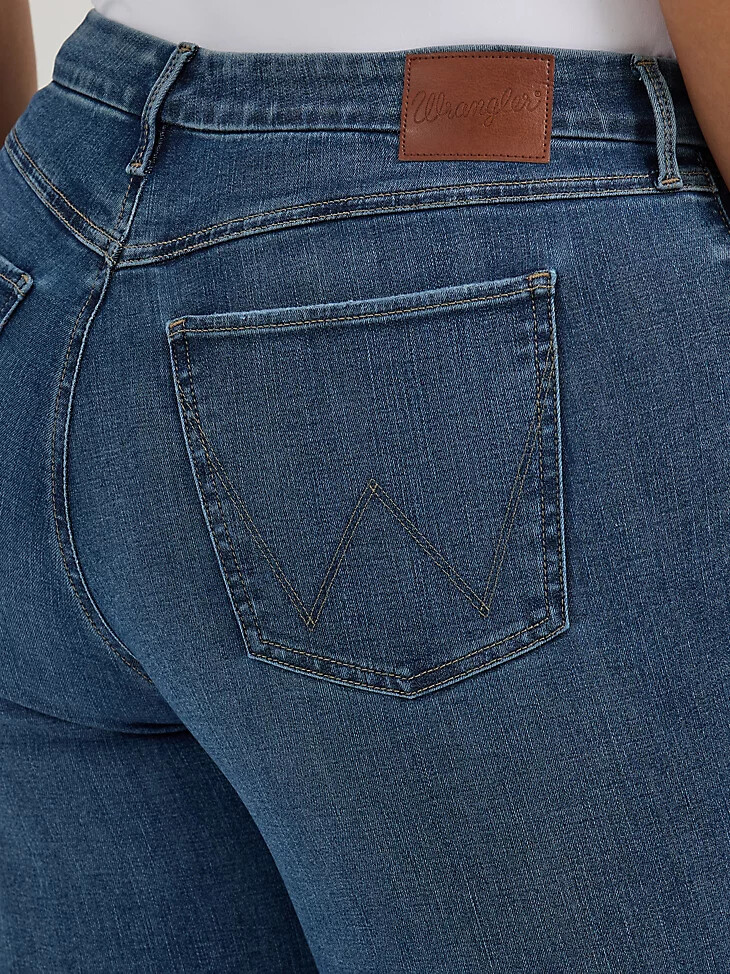 wrangler bespoke high rise jeans lily für damen