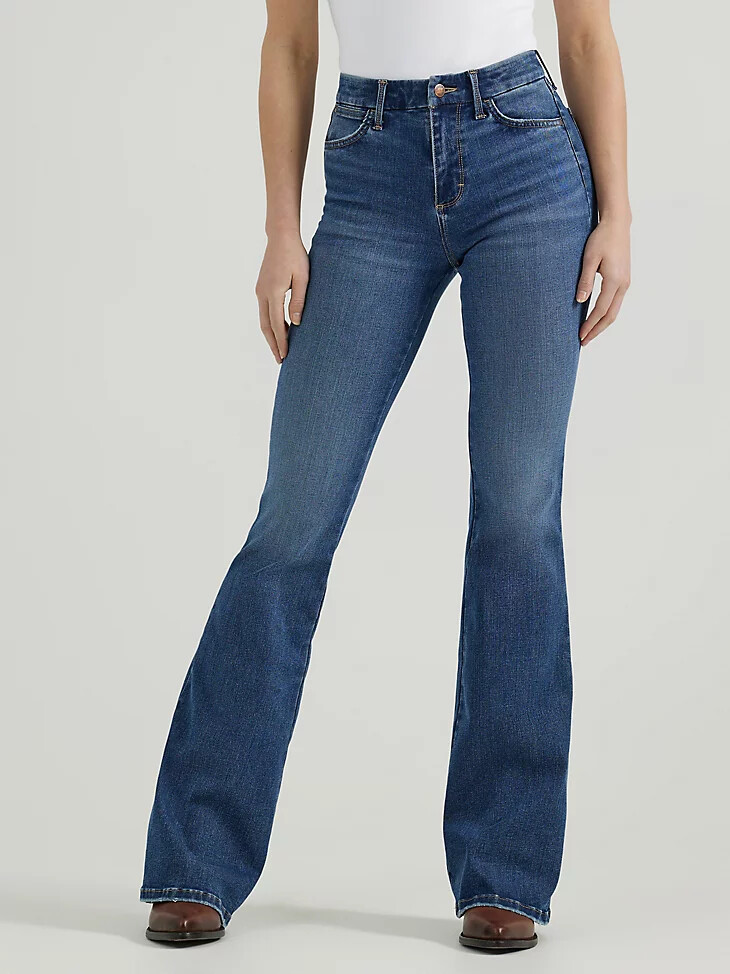 wrangler bespoke high rise jeans lily für damen