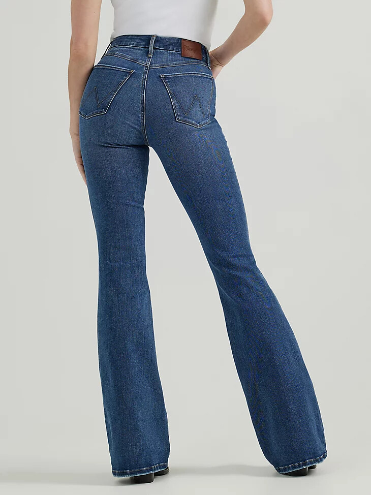 wrangler bespoke high rise jeans lily für damen