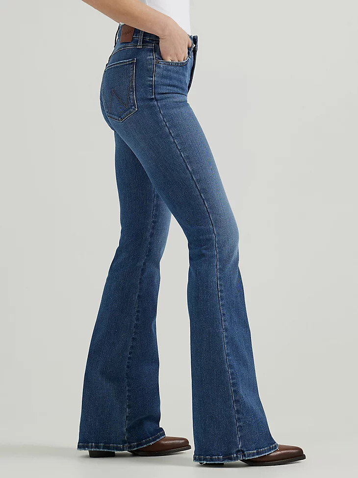 wrangler bespoke high rise jeans lily für damen