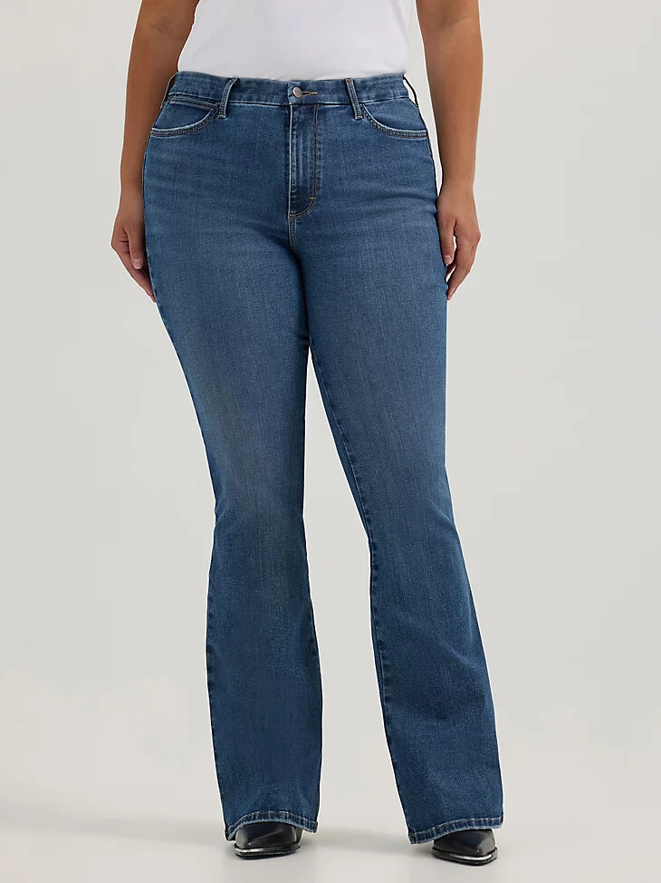 wrangler bespoke high rise jeans lily für damen