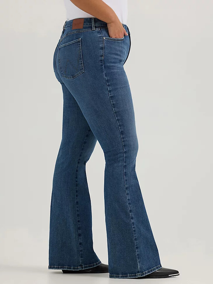 wrangler bespoke high rise jeans lily für damen