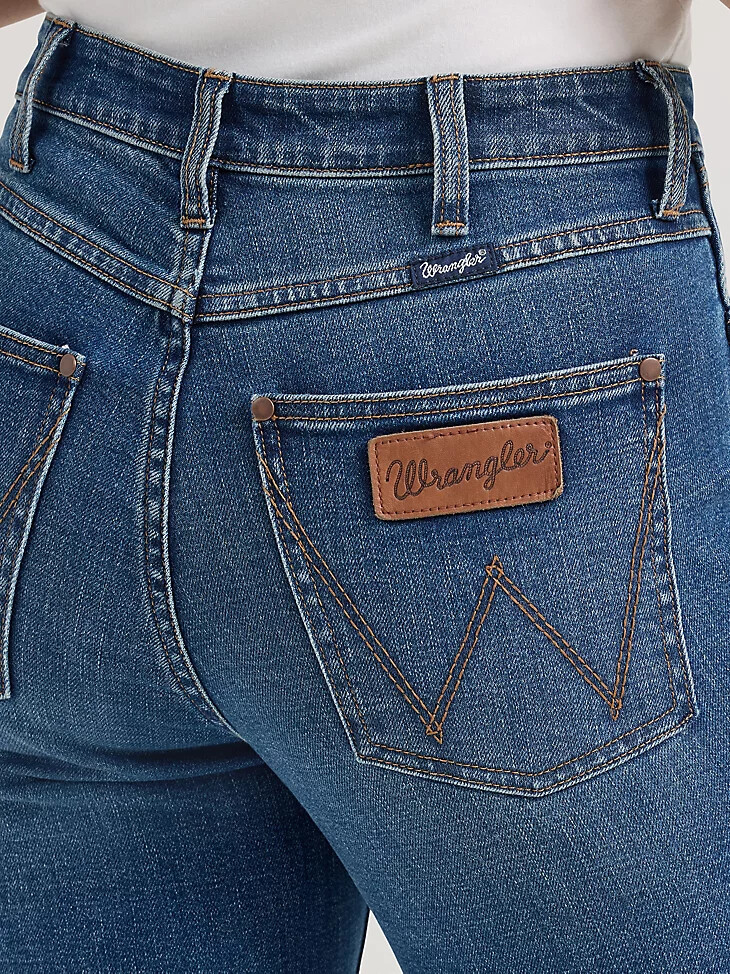 wrangler retro bailey high rise hose für damen jeans vivianna