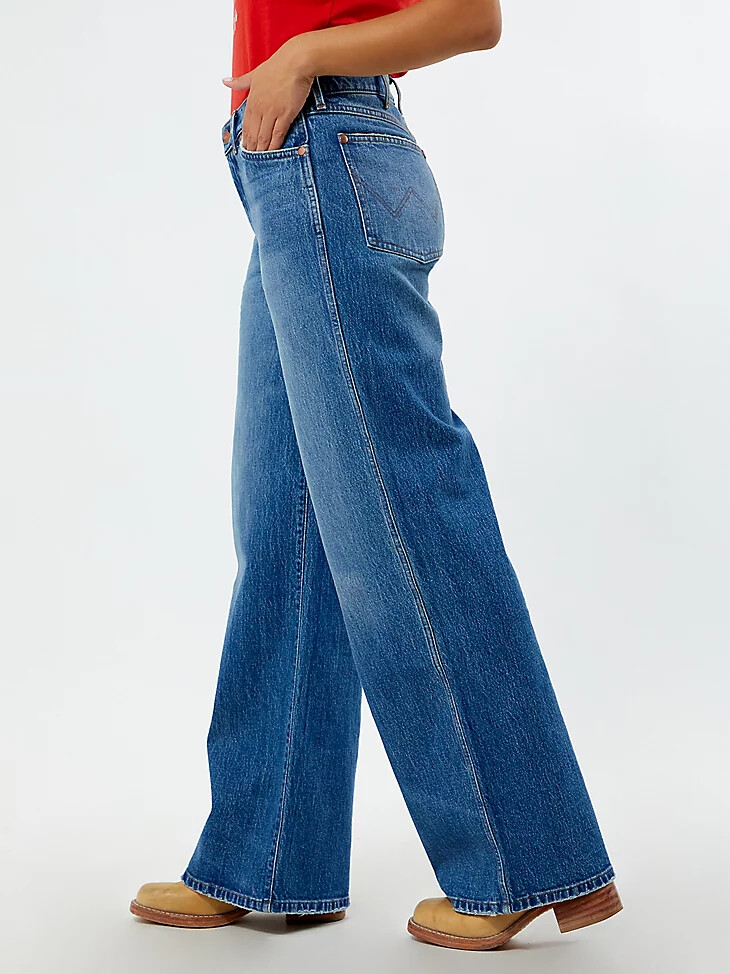 wrangler x pacsun damen low rise baggy jeans carolina