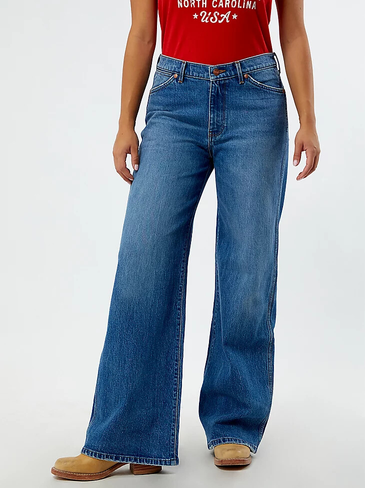wrangler x pacsun damen low rise baggy jeans carolina