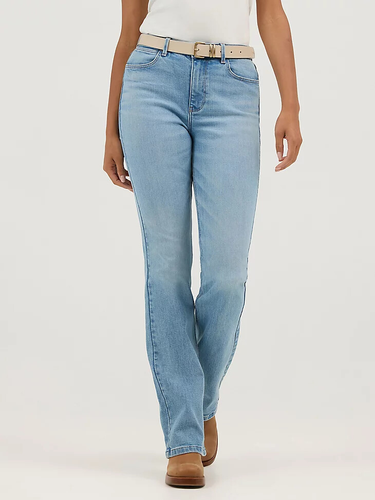 damen high rise bootcut jeans dune