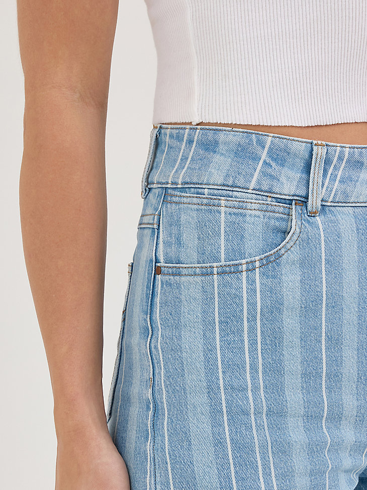 damen a-linien-jeans cropped penny