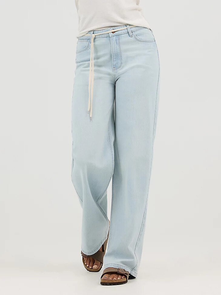 damen-jeans daisy mittelhoch geschnitten locker geschnitten
