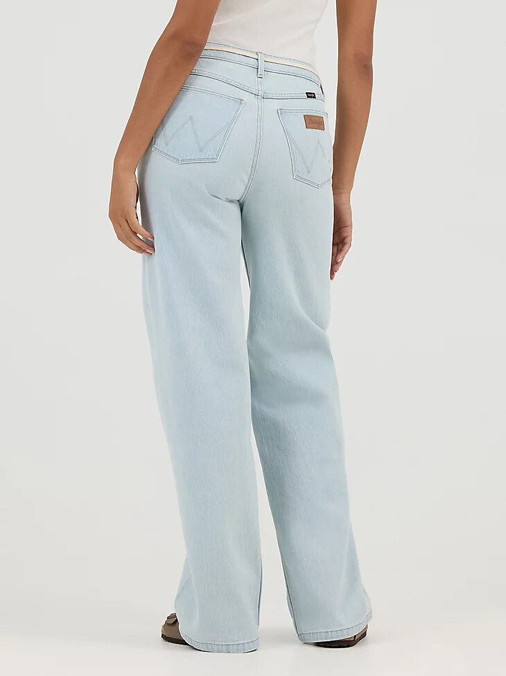 damen-jeans daisy mittelhoch geschnitten locker geschnitten