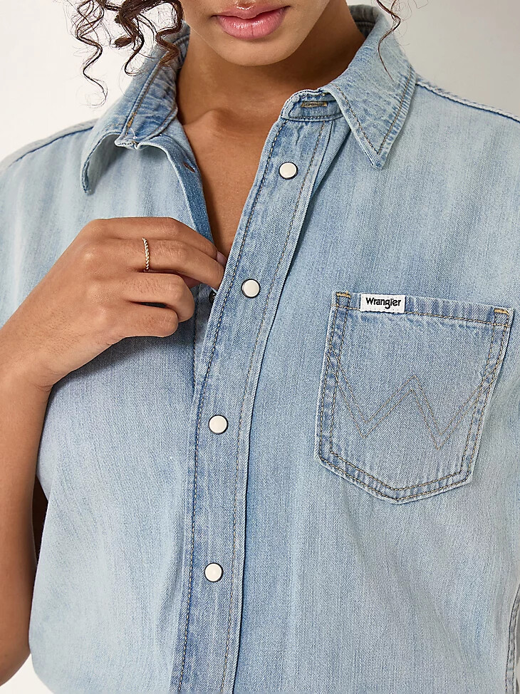 damen-hosenoverall hellblaue waschung