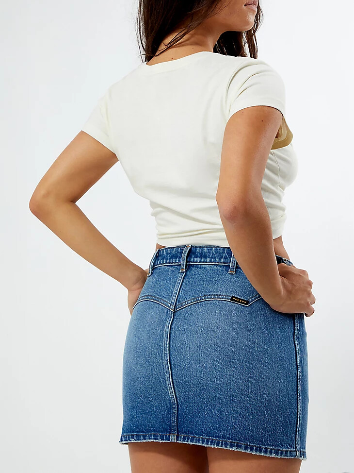 wrangler x pacsun damen rodeo minirock carolina