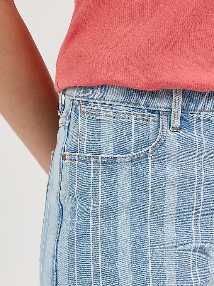 damen-shorts mit vintage-print und penny-schnitt