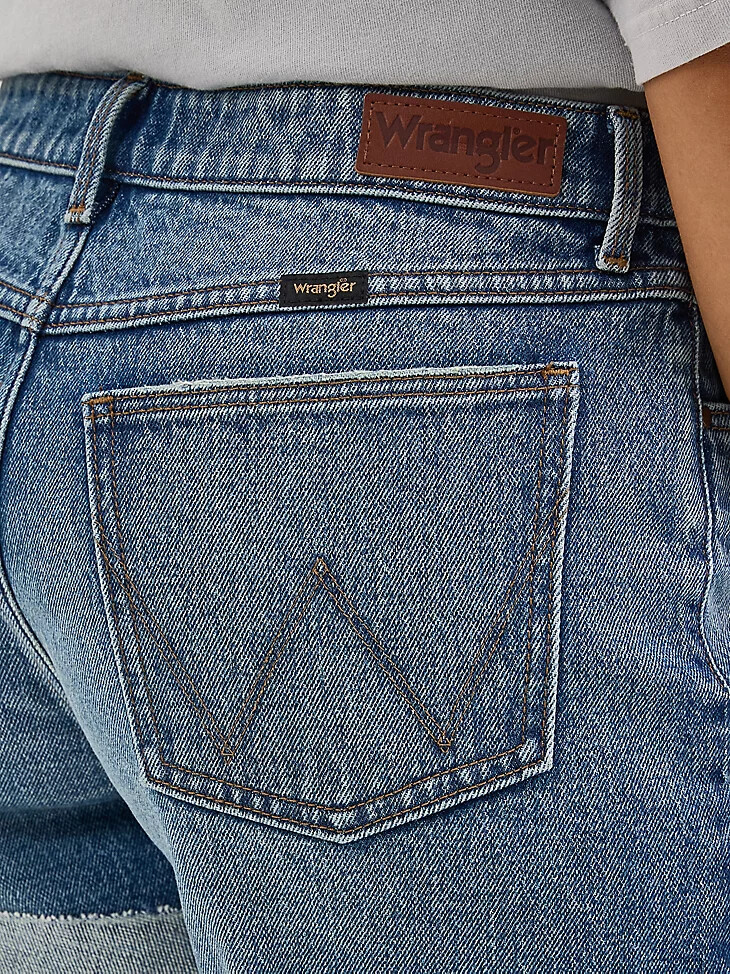 sierra damen-shorts mit rollbündchen