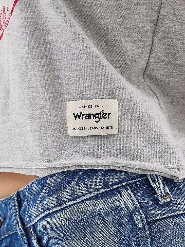 wrangler collegiate vintage muscle tee für damen university of georgia