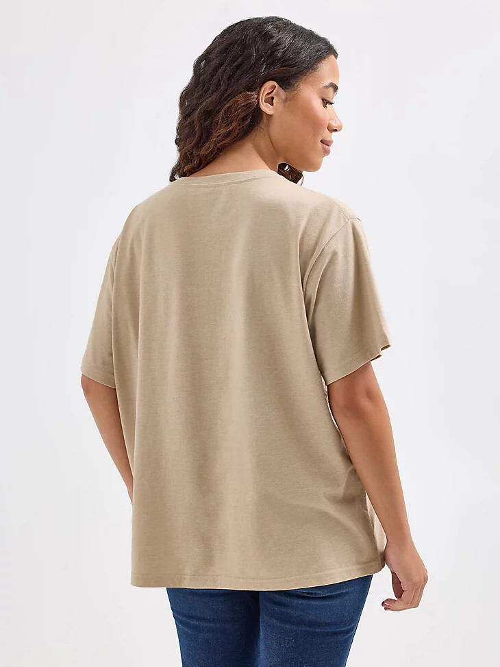 western girlfriend t-shirt trenchcoat für damen