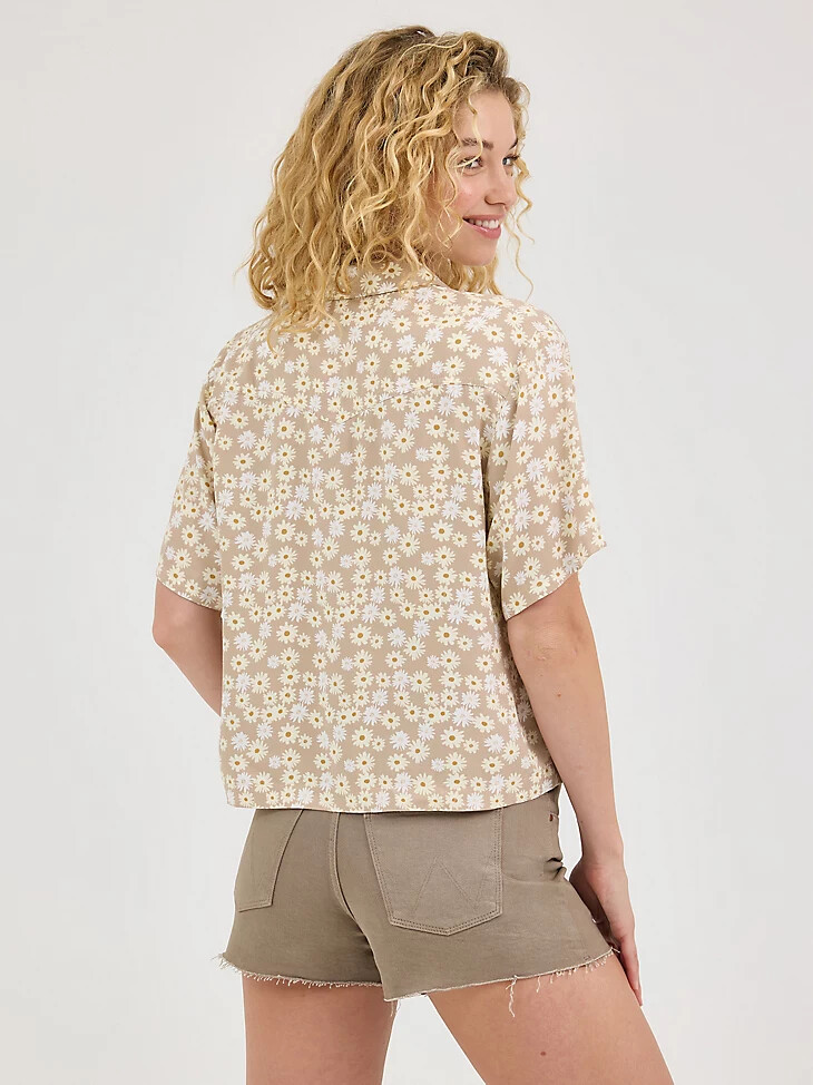 damen camp shirt wild daisy