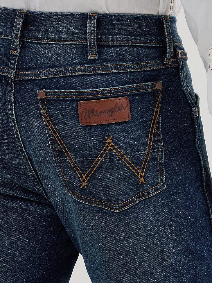wrangler retro slim fit bootcut jeans für herren hayward