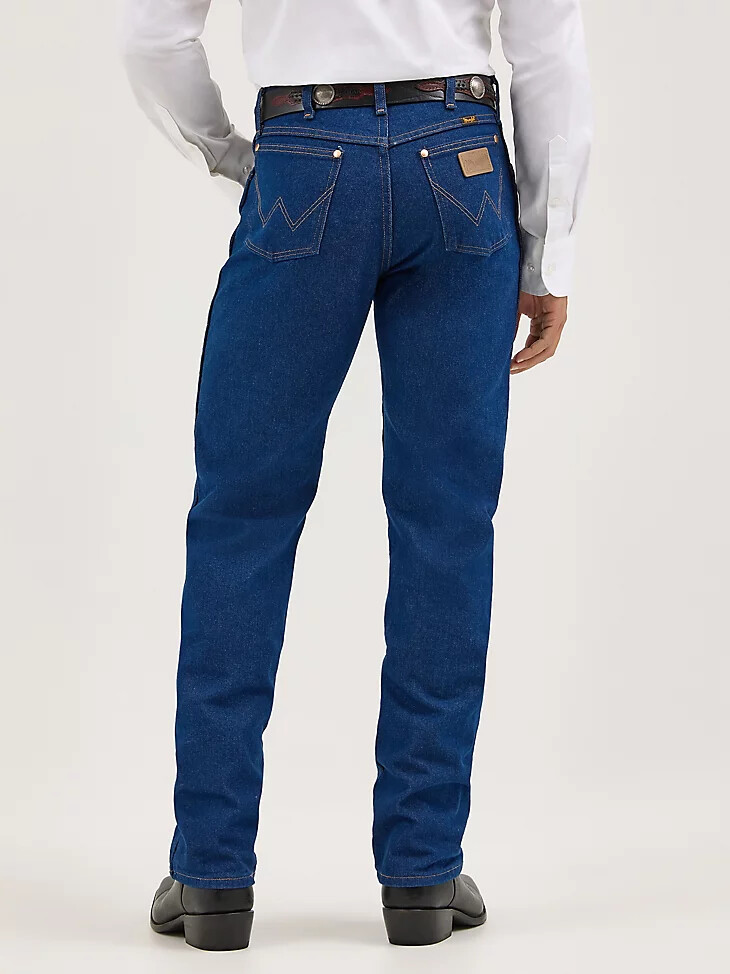 wrangler cowboy cut original fit jeans vorgewaschen indigo