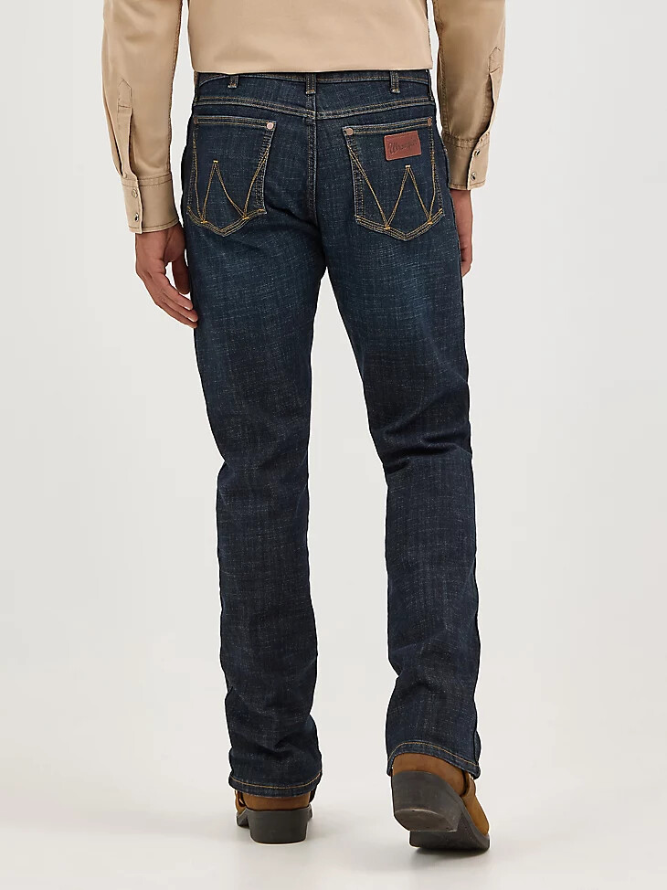 wrangler retro slim fit bootcut jeans für herren dax