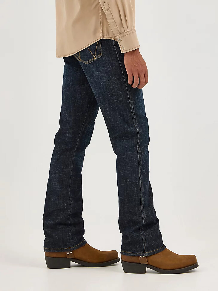 wrangler retro slim fit bootcut jeans für herren dax