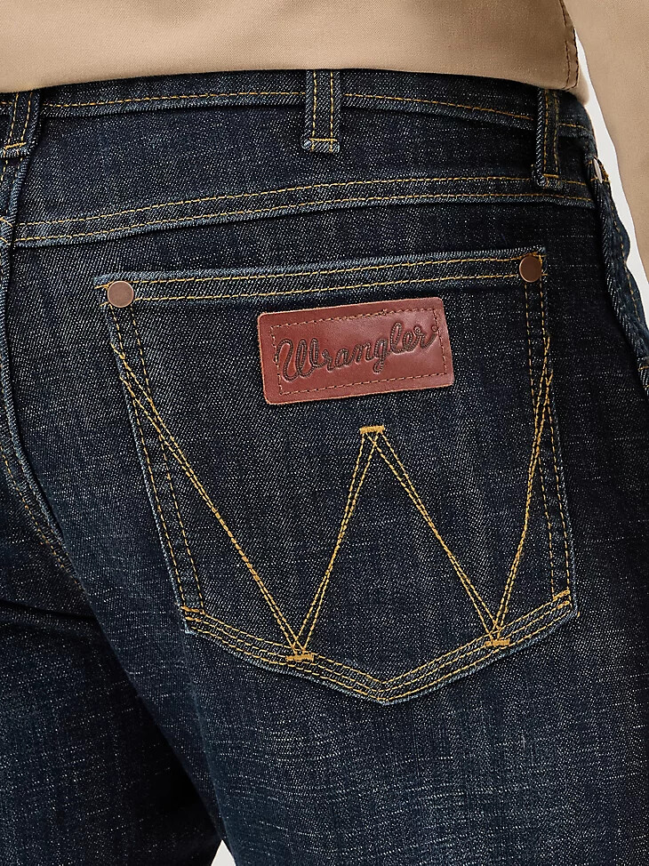 wrangler retro slim fit bootcut jeans für herren dax