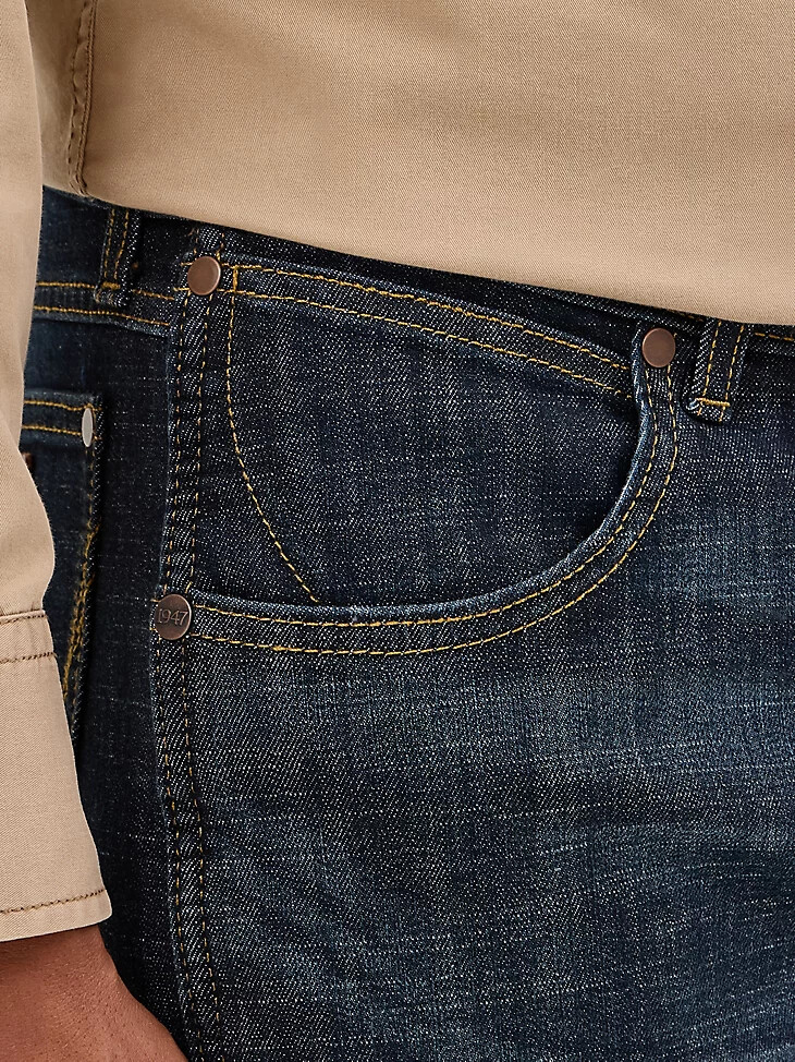 wrangler retro slim fit bootcut jeans für herren dax