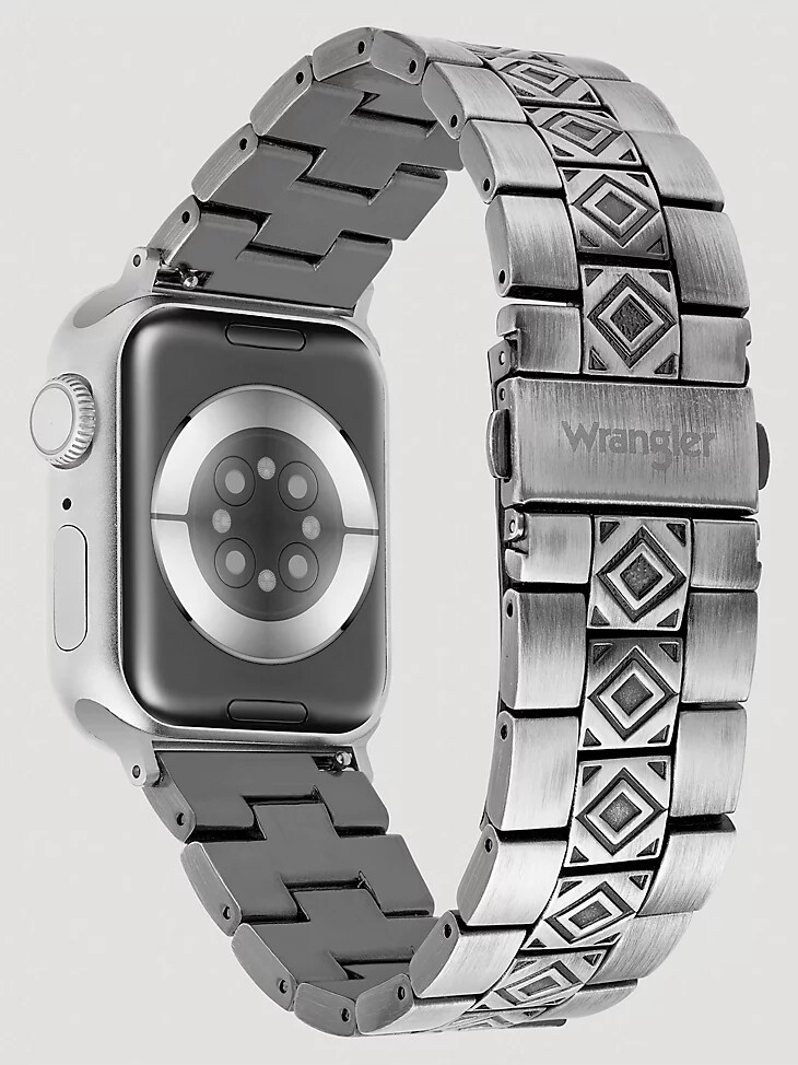 antikes universelles metall-uhrenarmband silber