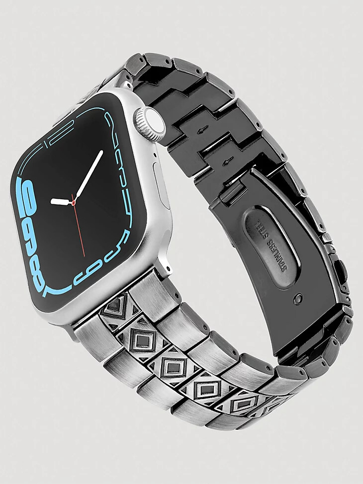 antikes universelles metall-uhrenarmband silber
