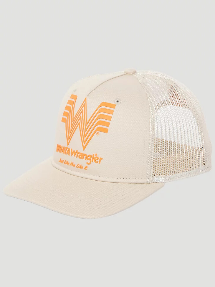 wrangler x whataburger heritage trucker hut marshmallow