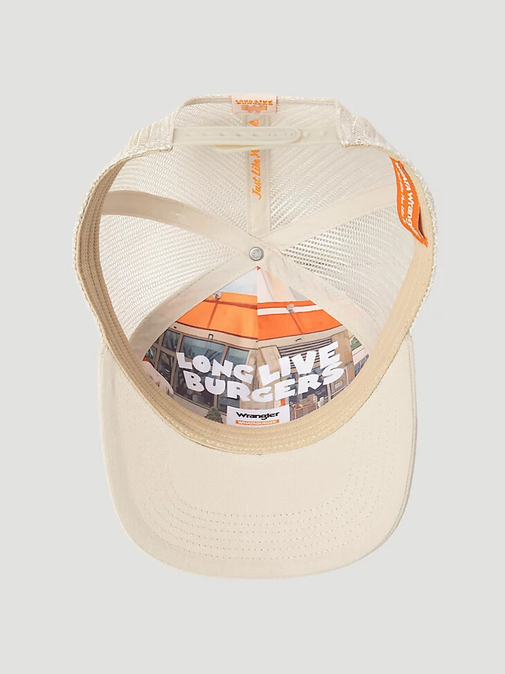 wrangler x whataburger heritage trucker hut marshmallow