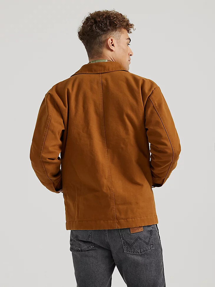 wrangler x buffalo trace herren distillers jacke old fashioned
