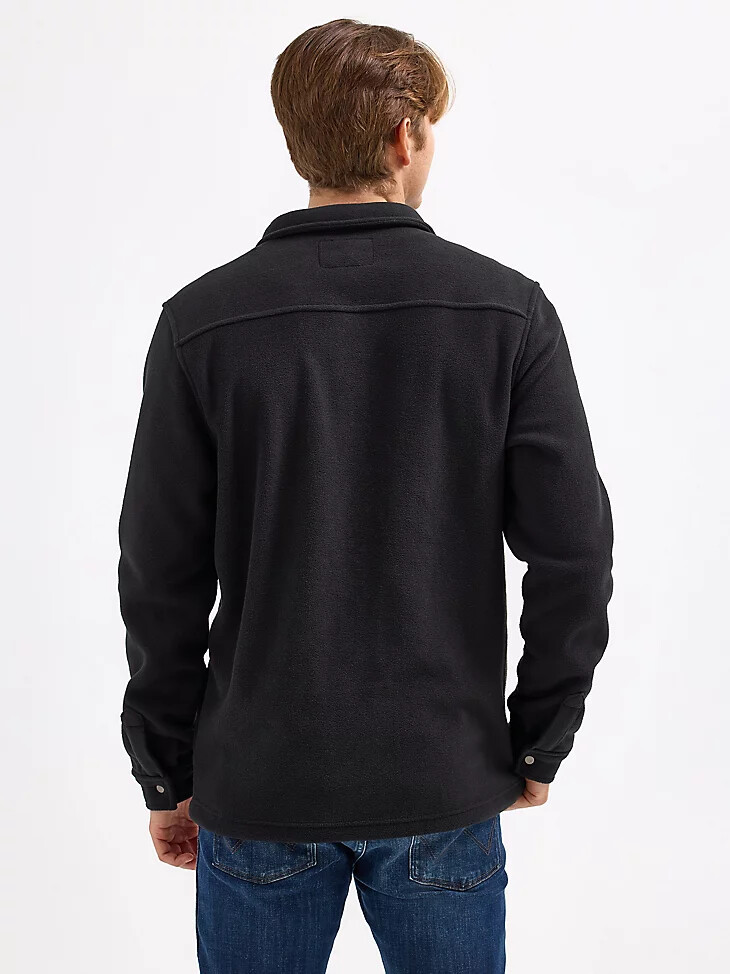 wrangler collegiate fleece western snap jacket für herren ohio state