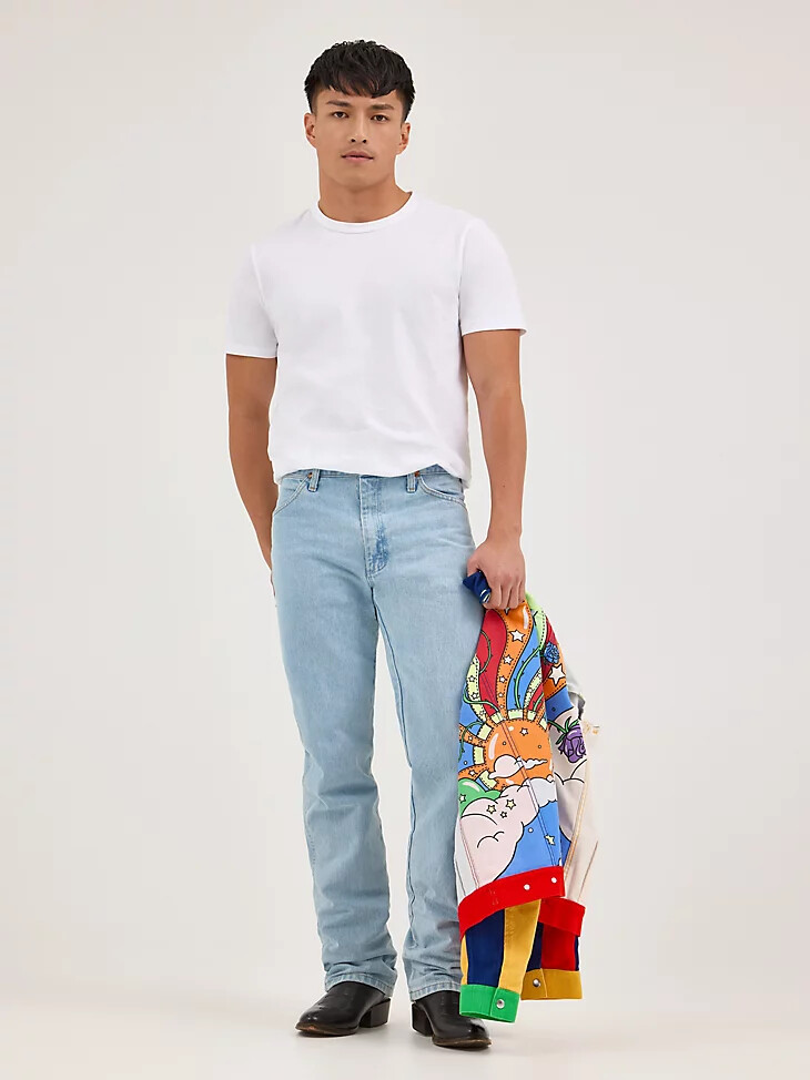 wrangler x happy socks denim daze jacke mehrfarbig
