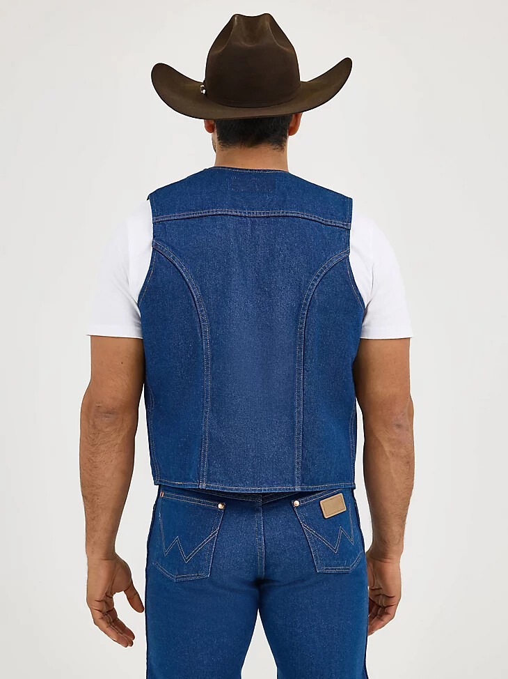 wrangler ungefütterte jeansweste vorgewaschen