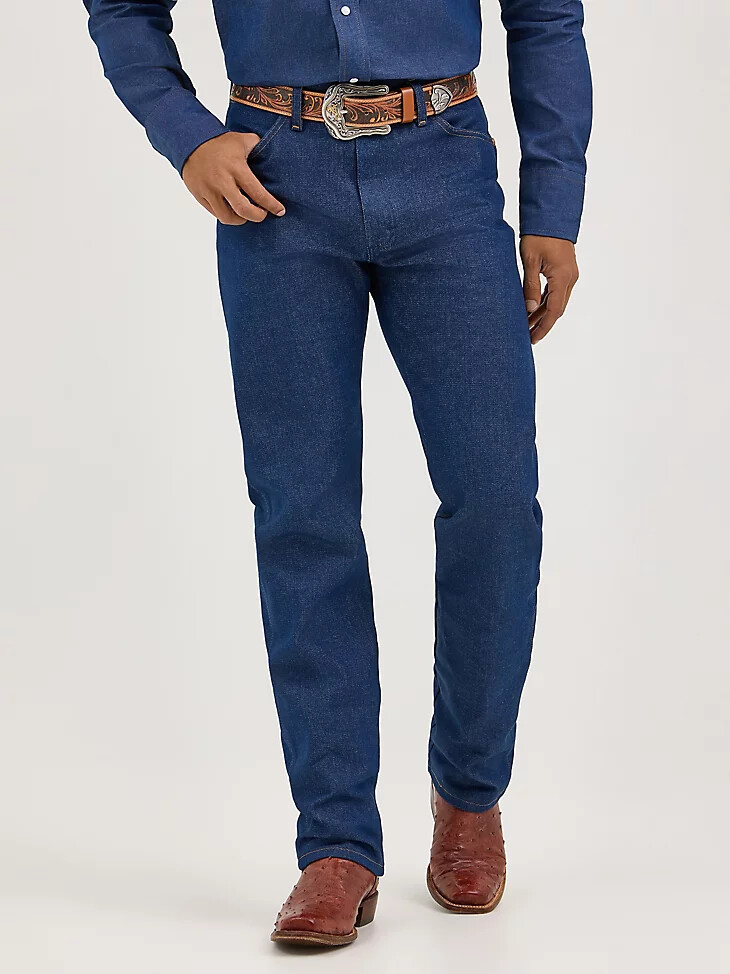 rigid wrangler cowboy cut original fit jeans rigid indigo