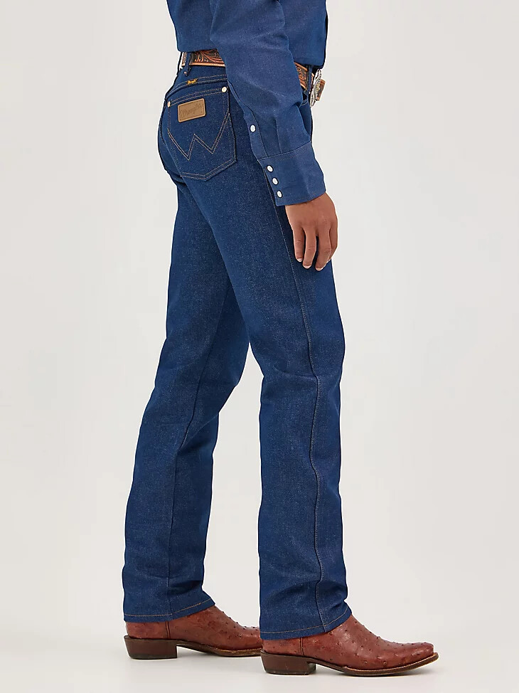 rigid wrangler cowboy cut original fit jeans rigid indigo