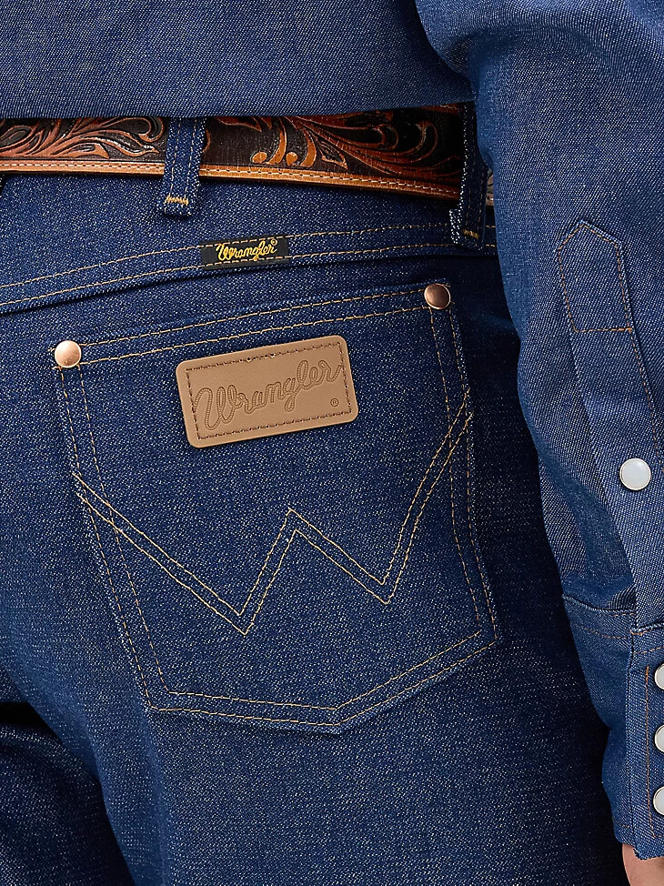 rigid wrangler cowboy cut original fit jeans rigid indigo