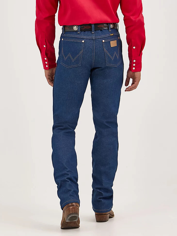 wrangler cowboy cut rigid slim fit jeans rigid indigo